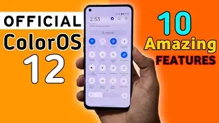 Oppo Official ColorOS 12 Android 12 Update : New Hidden Features | Oppo F17/F19/F11/A53/Reno 3,4,5,6