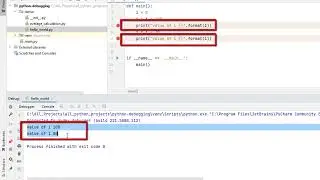 Python Debugging using Pycharm - Part1- Using Breakpoints