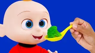 No More Snacks Baby Jack! | Yummy Vegetables & Healthy Habits Song