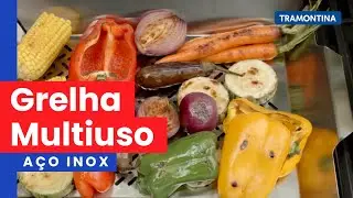 Grelha Multiuso de Aço Inox | Tramontina