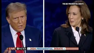 Watch Kamala Harris and Donald Trump’s facial expressions during the debate