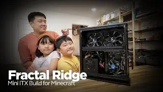 Fractal Design Ridge - Mini ITX Case Build for Compact Minecraft Machine