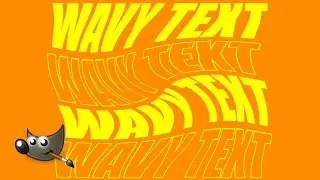 How to Create Wavy Text in GIMP | Beginner Text Effects