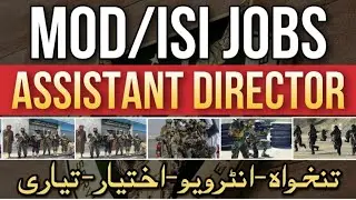 AD ISI Jobs 2023|AD ISI MOD Jobs Apply Online|Join ISI as Assistant Director 2023|Bukhari Speaks|