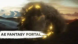 AFTER EFFECTS FANTASY PORTAL TUTORIAL!