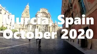 Walking in Murcia, Spain, October 2020