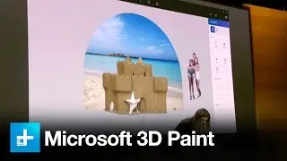 Microsoft 3D Paint and 3D Powerpoint - Full Announcement