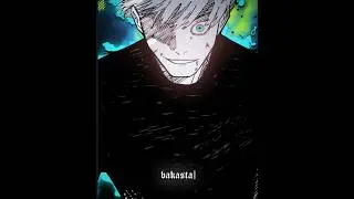 Honoured one Comeback 🧏‍♂️🤫 [Gojo Satoru-Jujutsu Kaisen Manga Edit] Jujutsu Kaisen manga chp-261