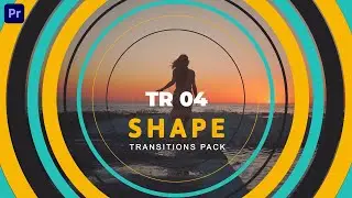 Premiere Pro Template Shape Transitions Pack