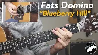 How to Play Blueberry Hill On Guitar | Free Fats Domino Lesson & Tab