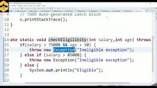 How to create custom exceptions in Java ? Java tutorial for beginners !