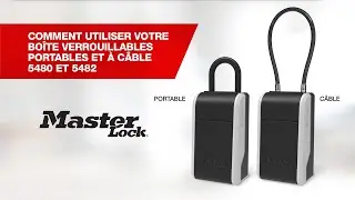 Operating the Master Lock 5480 & 5482 lock Boxes (French Canadian)