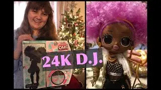 Banana’s Christmas Gifts! LOL Surprise OMG Winter Disco 24K DJ L.O.L. Fashion Doll Unboxing & Review