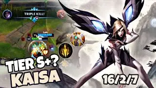 Wild Rift | KAISA INSANE BURST DAMAGE ADC PATCH 3.4A!? | GAMEPLAY | BUILD & RUNES | #kaisa #wildrift