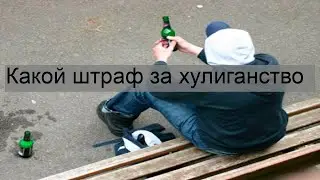 Какой штраф за хулиганство