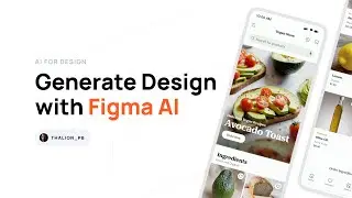 Figma AI How to Generate Design  (From Zero to Hero)