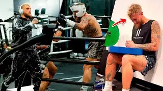 Jake Paul training for Tommy Fury fight. Jake Paul vs Tommy Fury | HIGHLIGHTS HD BOXING