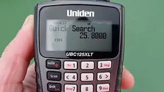 World Music Radio (WMR) 25.8 MHz - reception on Uniden UBC125XLT