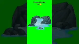 Green Screen Flowing water/Green Screen Lake 