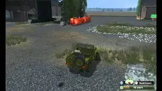 Скачать бесплатно мод джипа  Виллис Willys для игры  Farming Simulator 2013 геймфан.рф