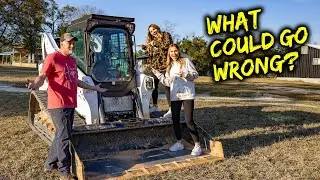 Can I teach them how to drive a skid steer?