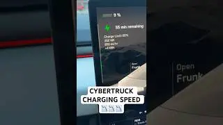 Tesla Cybertruck Charging Speed Sucks!