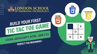 Build Your First Tic Tac Toe Game Using JavaScript, HTML, and CSS - Perfect for Beginners! | #game