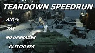 Teardown Full Game Any% Glitchless No Upgrades TAS Speedrun 57:52.200