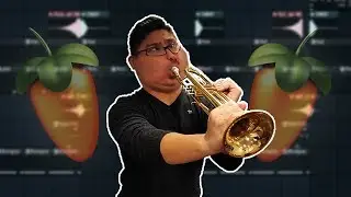 MAKING A CRAZY TRAP BEAT IN FL STUDIO WITH AN INSTRUMENT I DONT KNOW HOW TO PLAY!
