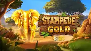 Stampede Gold Slot by Betsoft - Trailer with gameplay and bonus! 🎰