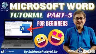 MS-Word Tutorial Part-5 | 
microsoft 365 ms word ms office