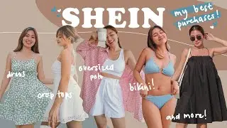 My Best SHEIN Purchases | Trendy and Quality Dresses + Crop Tops + Bikinis and MORE