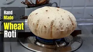 Roti / রুটি বলের মতো ফোলানো ও দীর্ঘক্ষণ নরম রাখার সিক্রেট / Chapati / Gomer Atar Ruti / Recipe #108