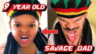 9 YEAR OLD SAVAGE DAD VS BULLY