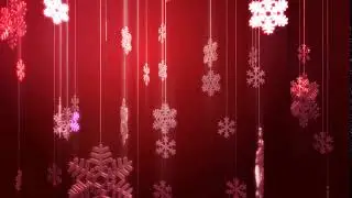 ФУТАЖ НОВОГОДНИЕ СНЕЖИНКИ