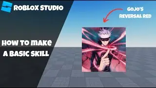 How to make Gojos Reversal Red in Roblox! [Updated] (Roblox Studio Scripting Tutorial 2024)