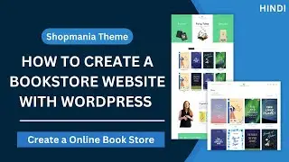 How To Create A Bookstore Website with WordPress and Shop Mania Theme | Easy Step-by-Step Tutorial