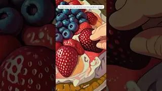 We created our own anime food video using AI Animation! #shorts