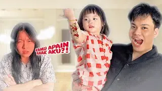 SEHARIAN TANPA MAMA YUKA-CHAN! (YUKA-CHAN DITATO PAPANYA!!) | a day in our life