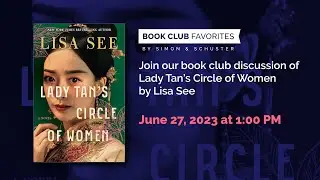 June Book Club Favorites: LADY TAN'S CIRCLE OF WOMEN