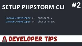 How to setup phpstorm cli / How to run phpstorm via cli