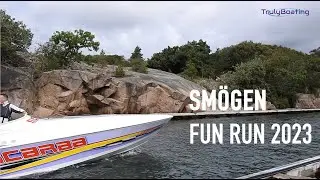 Smögen Fun Run 2023 - Vilka båtar! Vilket ljud!