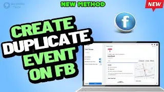 How To create duplicate Event On Facebook 2024 | Duplicate an Entire FB Event ( Laptop/PC )