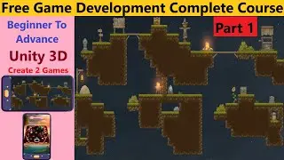 Learn To Create Basic 2d Platform Game In Unity | Installing & Setting Up Unity Hub & Editor| Part 1