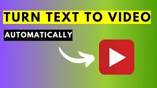 This AMAZING Online Video Editor Will AUTOMATICALLY Turn Your Text Into Video in Minutes