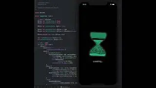 Animated Hourglass created using the 