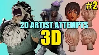 2D Artist Tries His Best to be a 3D Artist - Log #2