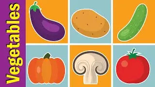 Vegetables Vocabulary Chant for Children | Fun Kids English