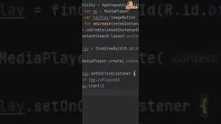 Create Simple Music Player #Android #kotlin coding #zayantech #programming #codinglife #java