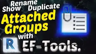 Tools for Attached Groups in Revit (Show/Rename/Duplicate) [EF-Tools]